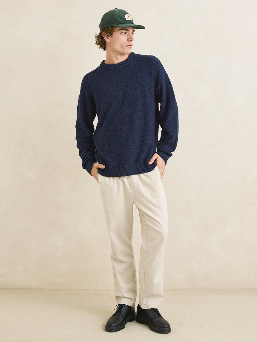 Worn Path Sweater - Navy