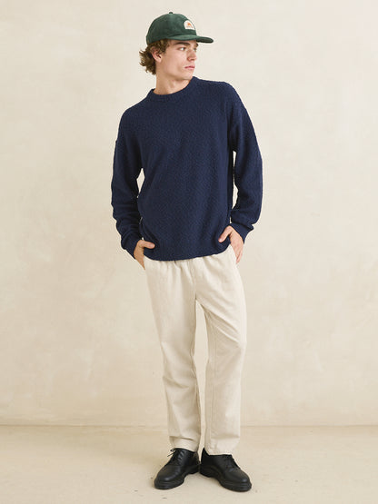 Worn Path Sweater - Navy