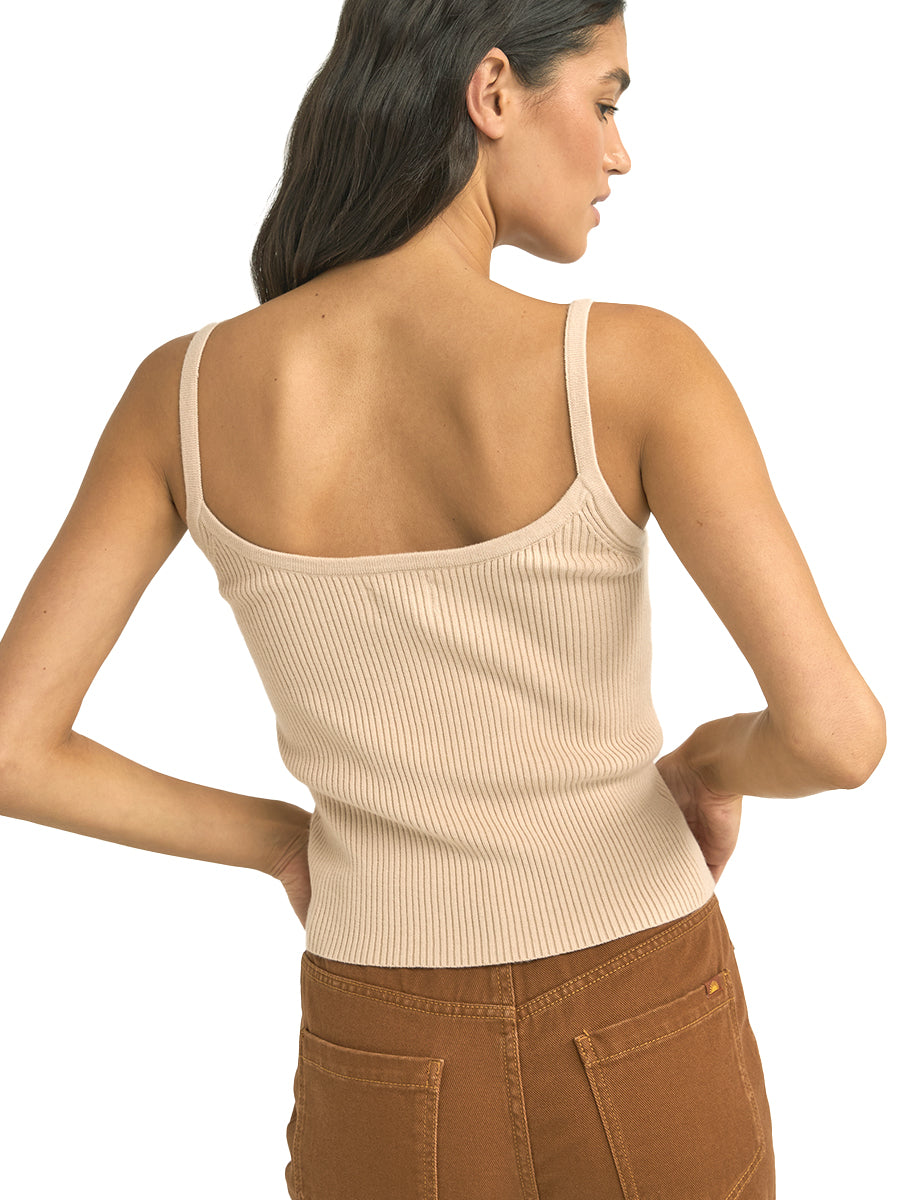 Yumi Knit Top - Sand