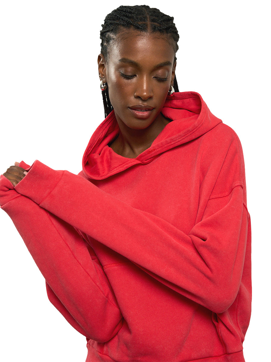 Dream Terry Hoodie - Samba Red