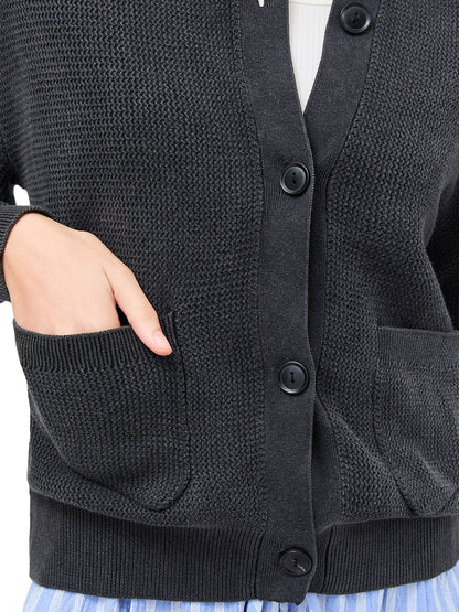 Dune Cardigan - Stretch Limo