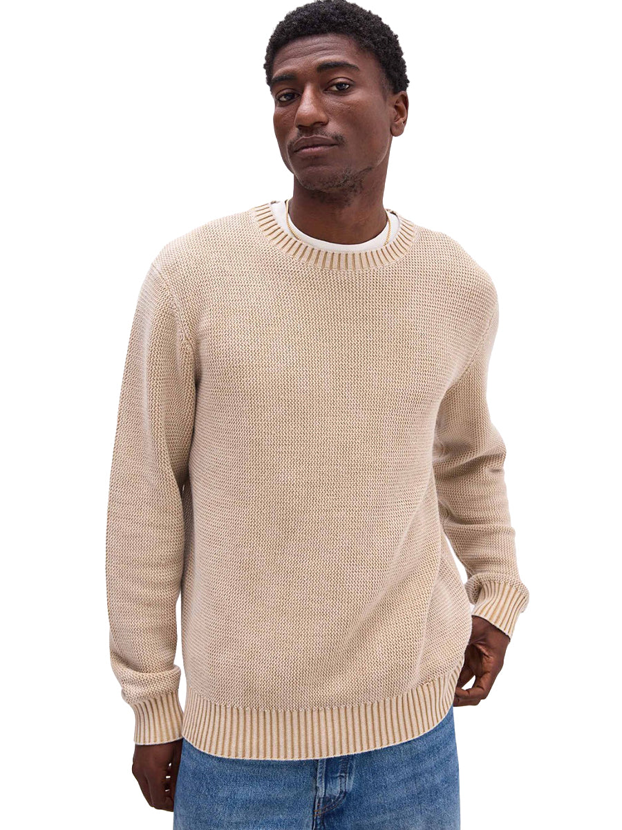 Dune Open Knit Sweater - Khaki