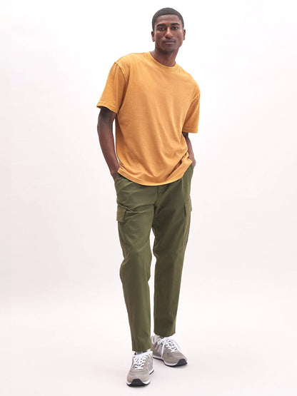 Men's Relaxed Short Sleeve Tee - Gold Spice
