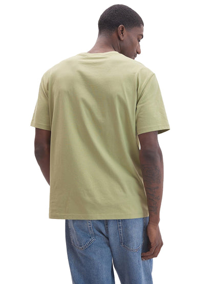 Men's Short Sleeve Pima Pocket Tee - Green Ground