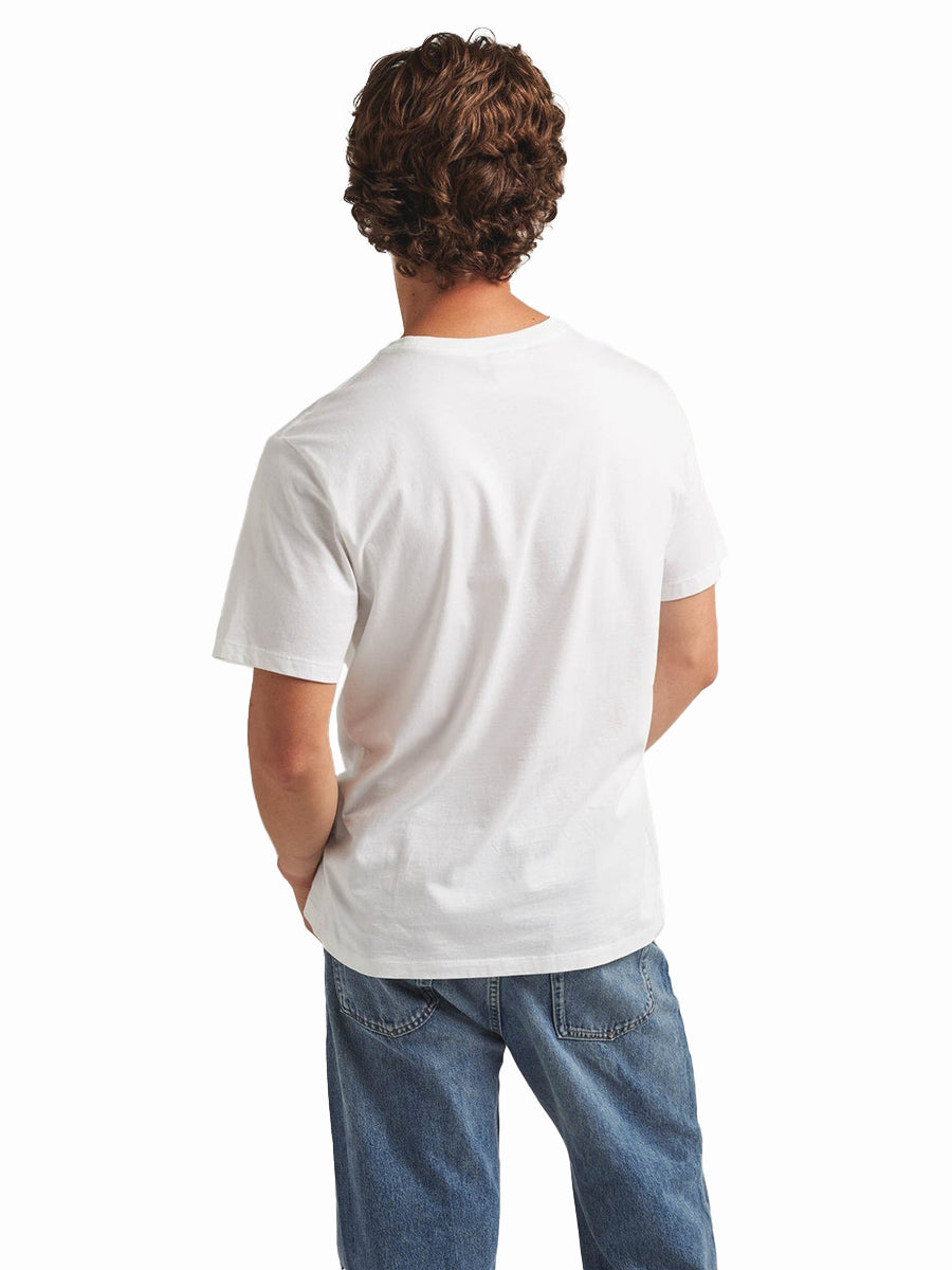 Men's Short Sleeve Pima Pocket Tee - White