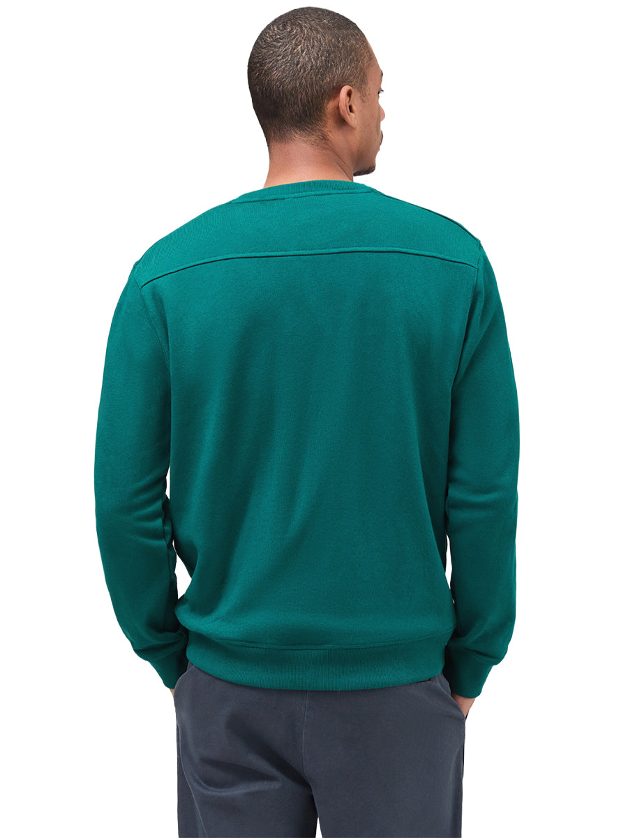 Men's Recycled Crewneck Sweatshirt - Rainforest