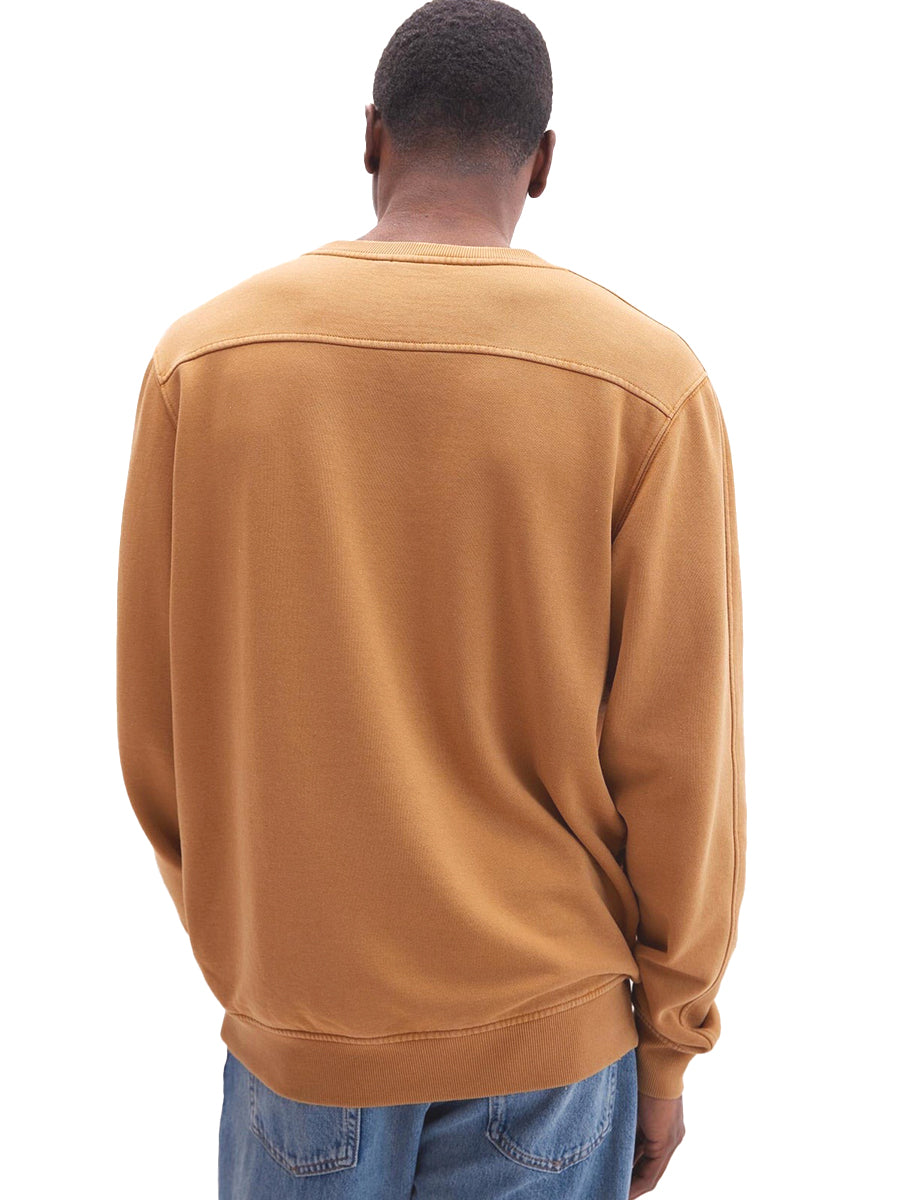 Men's Recycled Crewneck Sweatshirt - Gold Spice