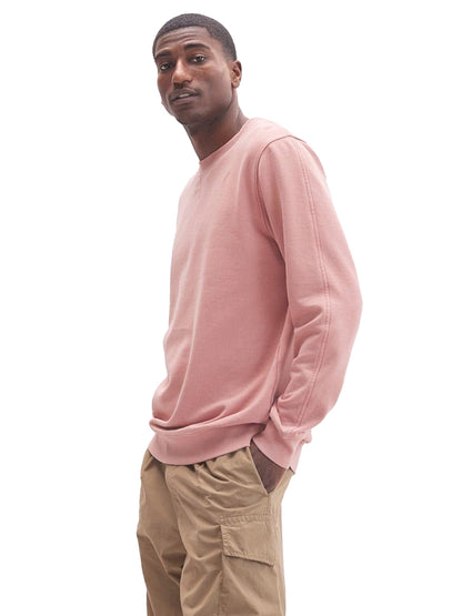 Men's Recycled Crewneck Sweatshirt - Pink Sands