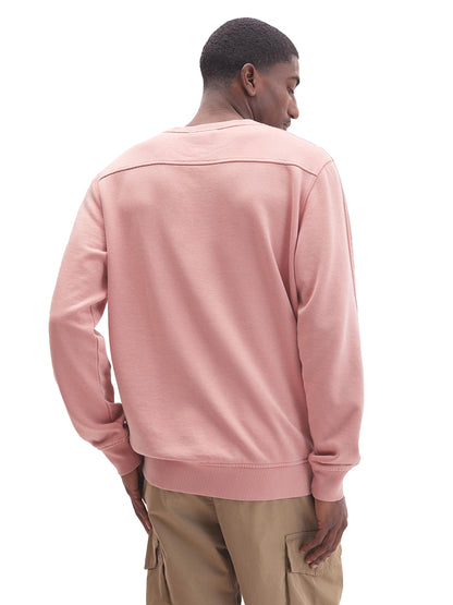 Men's Recycled Crewneck Sweatshirt - Pink Sands