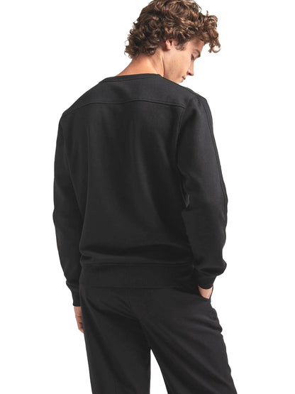 Men's Recycled Crewneck Sweatshirt - Black
