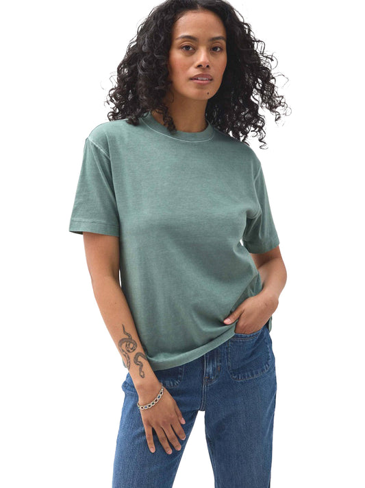 Relaxed Everyday Tee - Sage Leaf