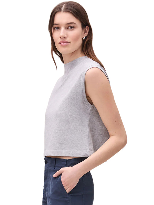 Relaxed Muscle Tee - Heather Grey