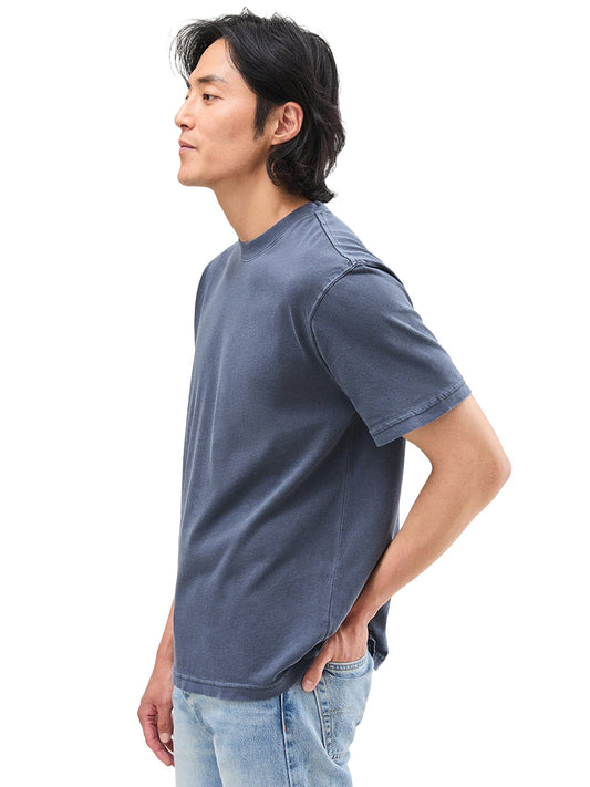 Men's Relaxed Short Sleeve Tee - Blue Steel