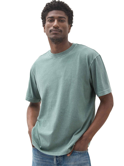 Men's Relaxed Short Sleeve Tee - Sage Leaf