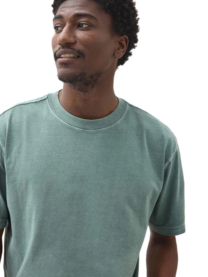 Men's Relaxed Short Sleeve Tee - Sage Leaf