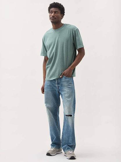 Men's Relaxed Short Sleeve Tee - Sage Leaf