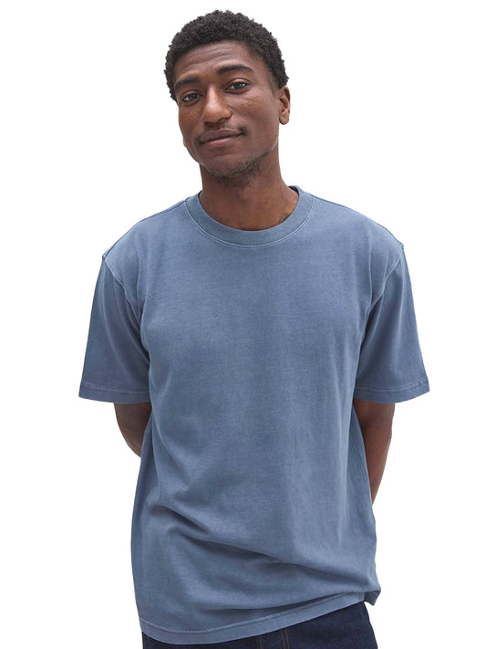 Men's Relaxed Short Sleeve Tee - Vintage Indigo