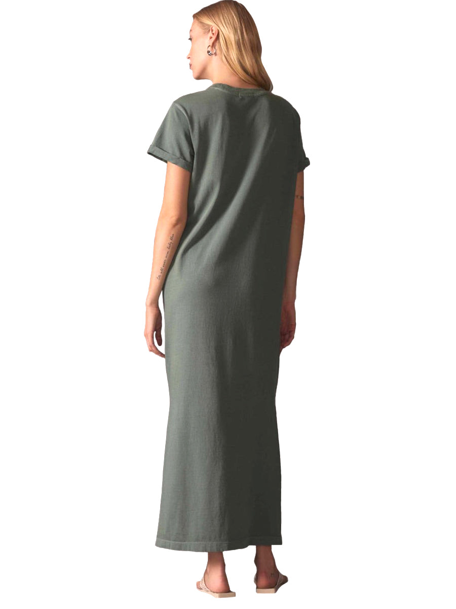 Relaxed Tee Dress - Sage Leaf