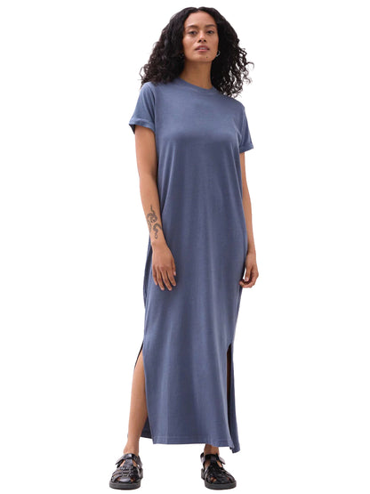 Relaxed Tee Dress - Vintage Indigo