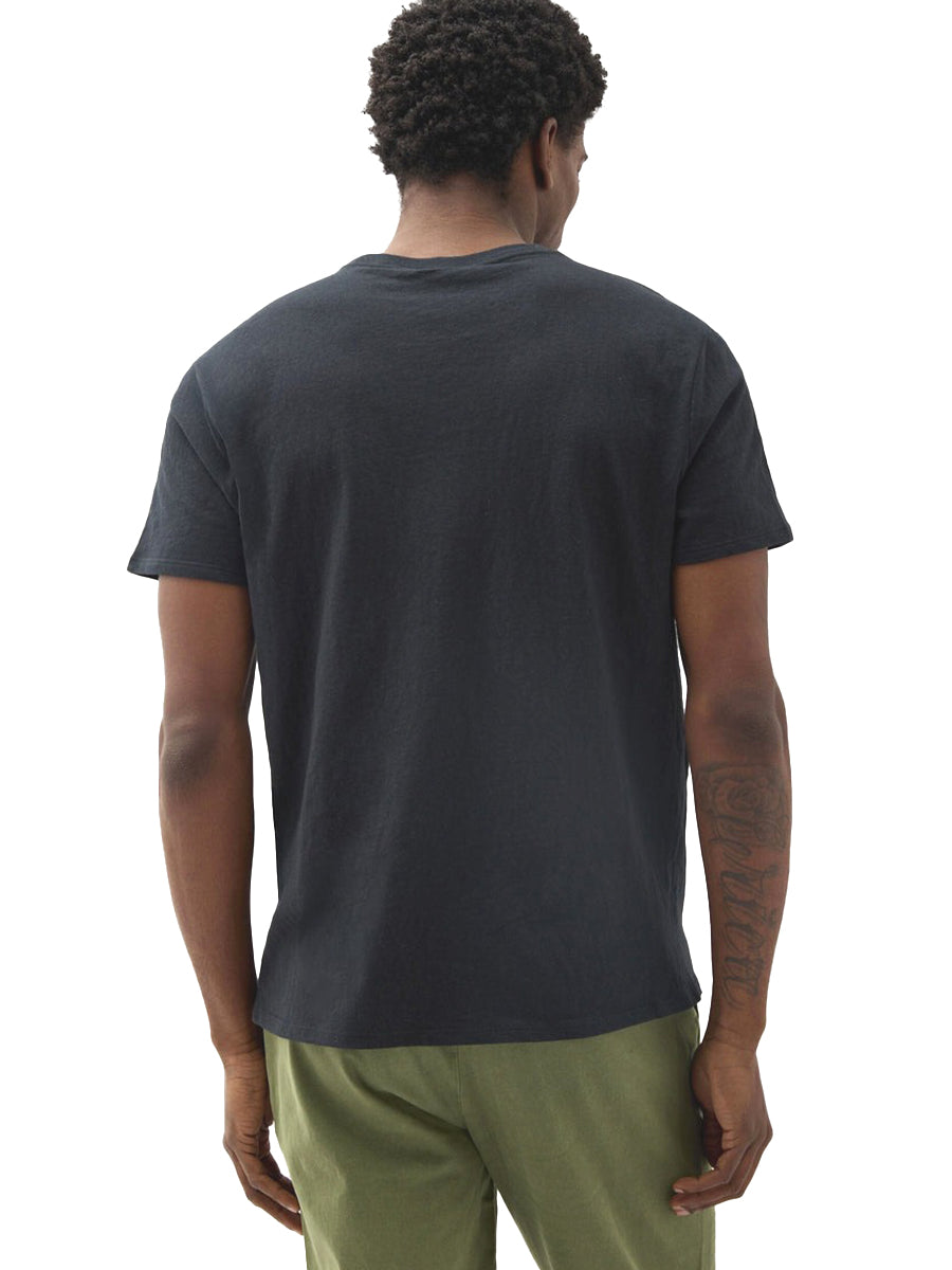 Vintage Jersey Short Sleeve Tee - Black