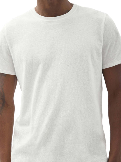 Vintage Jersey Short Sleeve Tee - White
