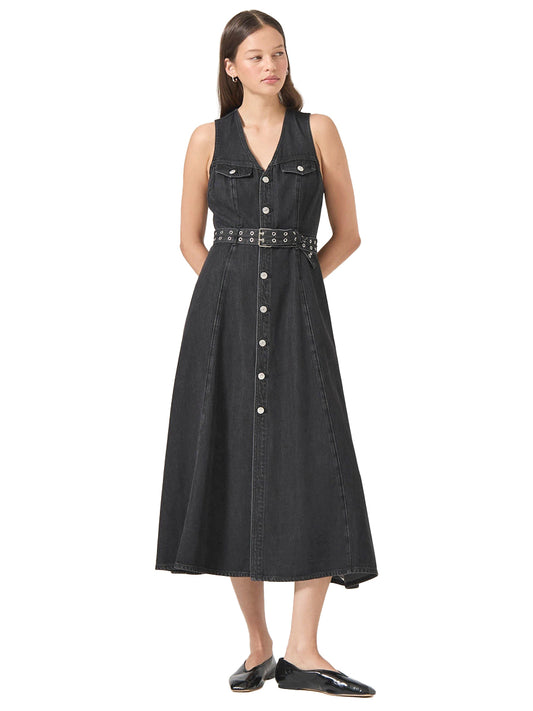 Angelica Dress - Black Sand