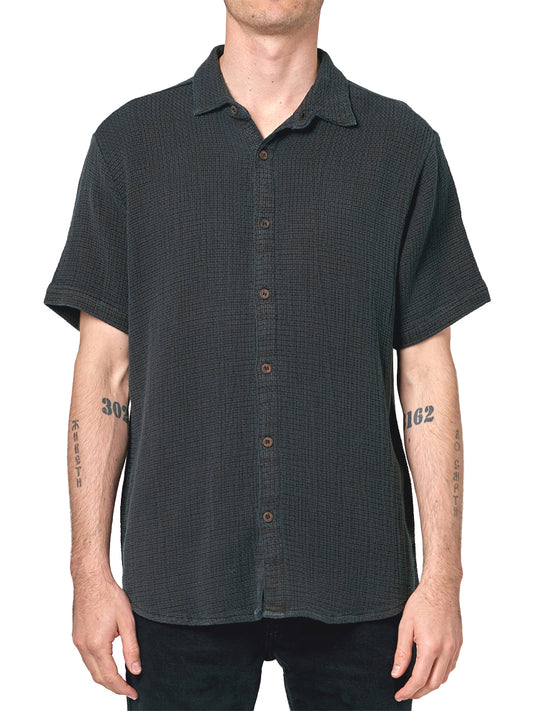 Bon Weave Shirt - Washed Black