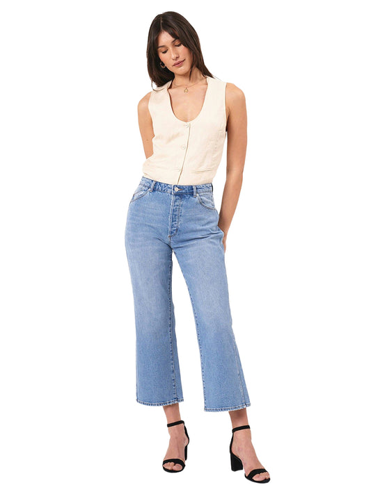 Classic Flare Crop Jeans - Ranch