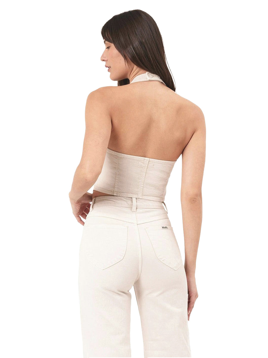 Halter Vest - Off White