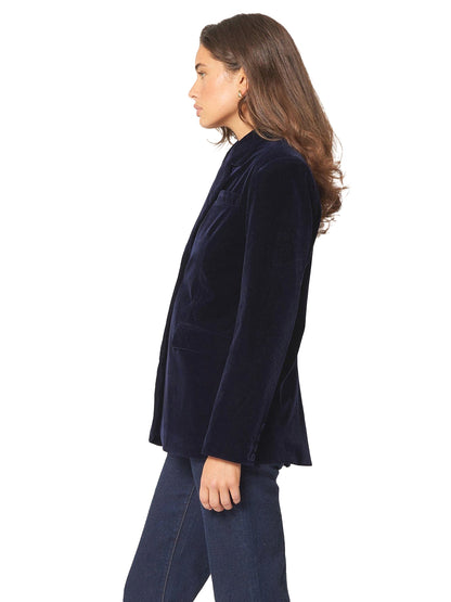 Marmont Blazer - Navy Velvet