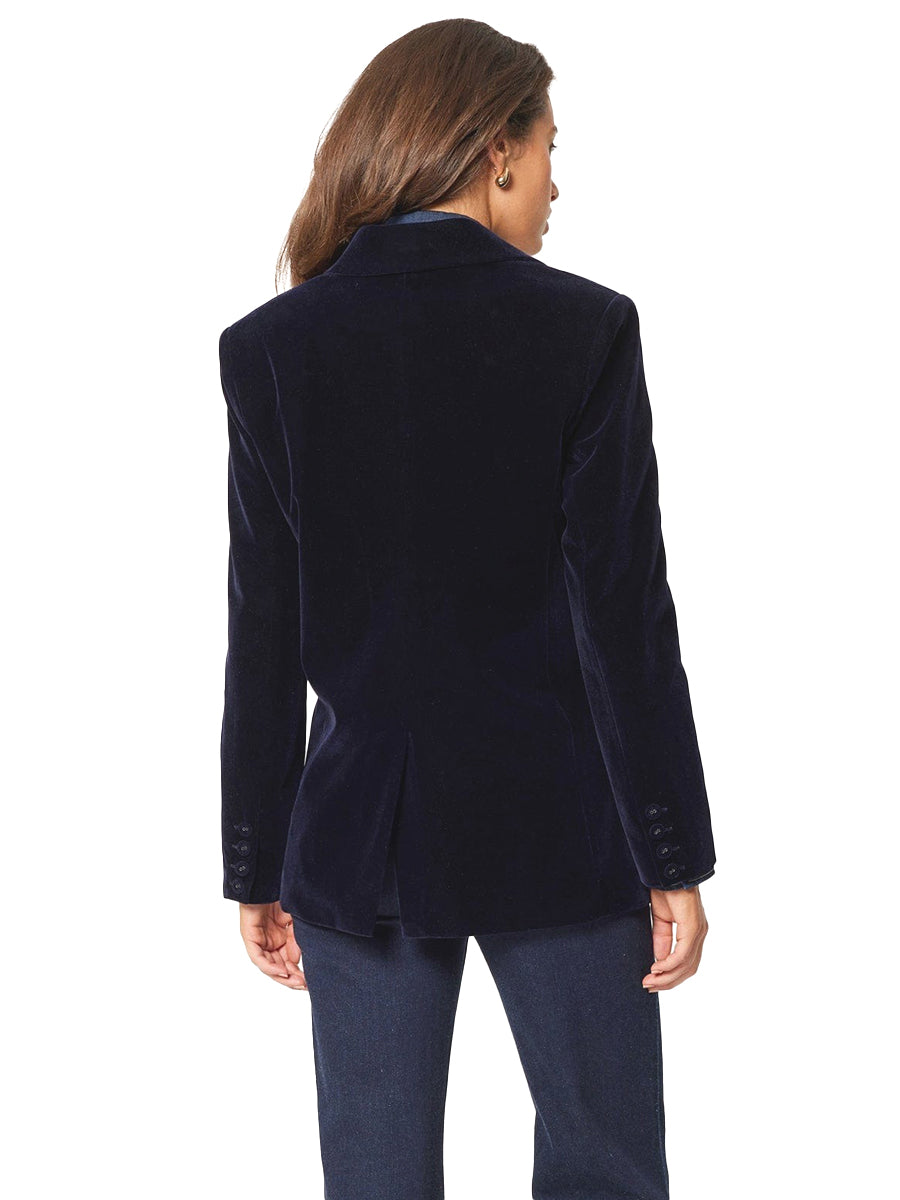 Marmont Blazer - Navy Velvet