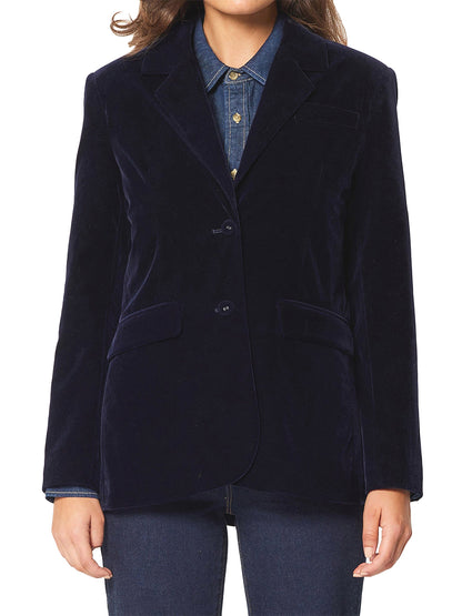 Marmont Blazer - Navy Velvet