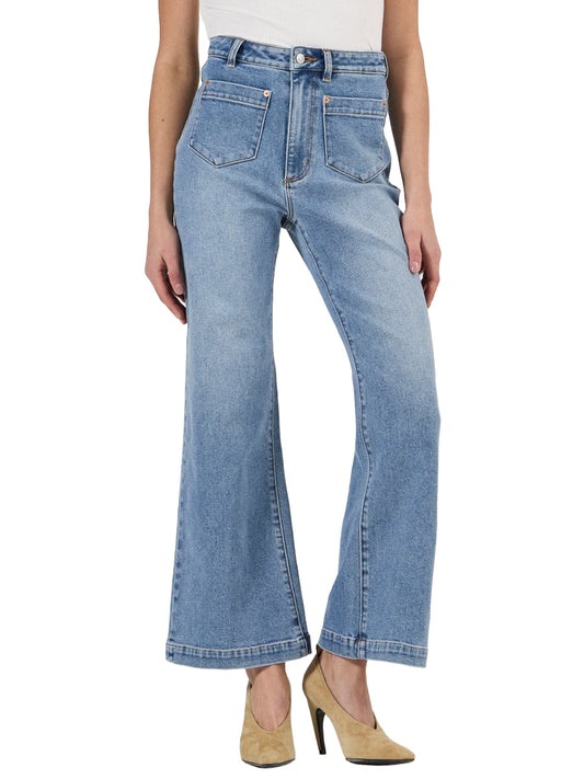 Sailor Cleo Wide-Leg Jeans - Surrender