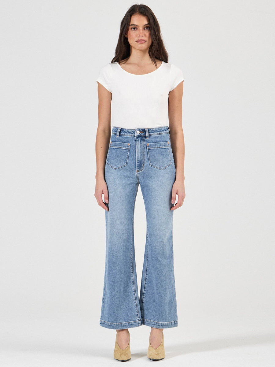 Sailor Cleo Wide-Leg Jeans - Surrender