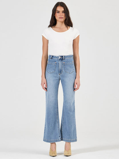 Sailor Cleo Wide-Leg Jeans - Surrender