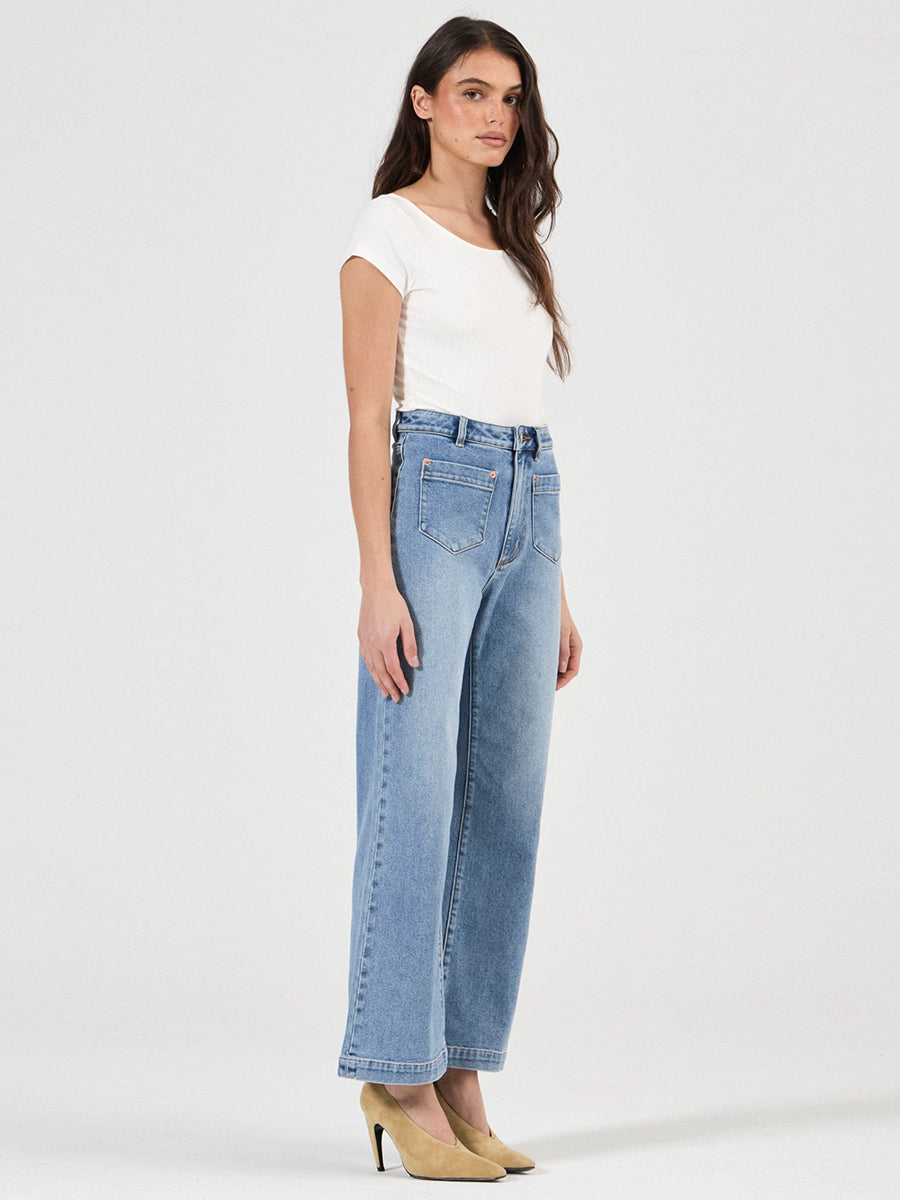 Sailor Cleo Wide-Leg Jeans - Surrender