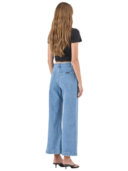 Sailor Wide-Leg Jeans - Lily Blue