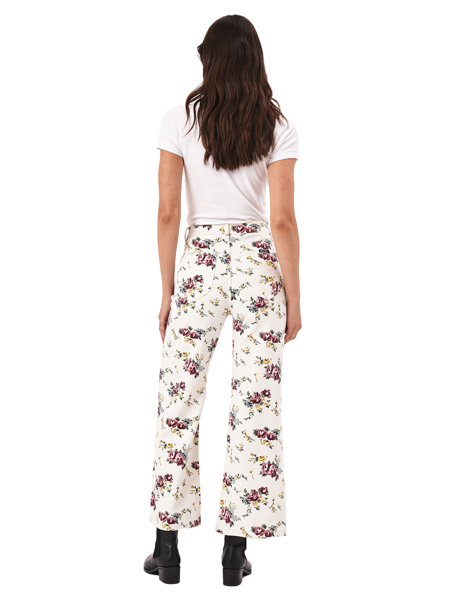 Sailor Pant - Cream Floral