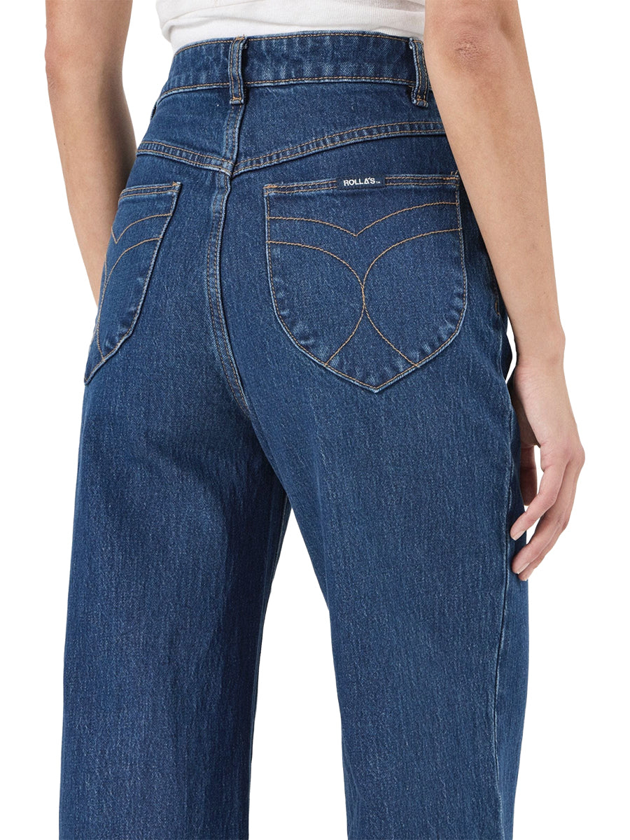 Sailor Wide-Leg Jeans - Eco Ruby Blue