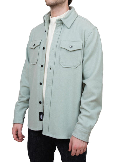 7810 Wool CPO Shirt - Mint