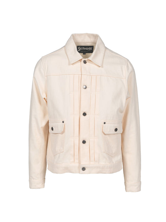 8402 Cotton Canvas Jacket - Off White