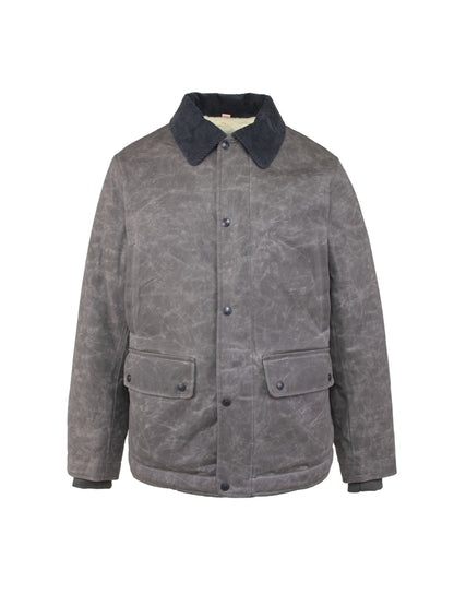 8438 Waxed Cotton Country Men's Jacket - Charcoal