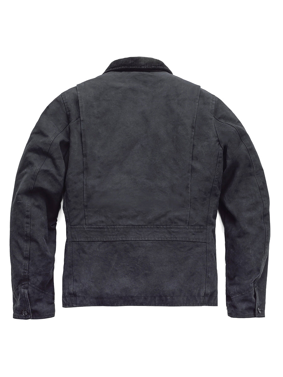 8625 Cotton Canvas Deck Jacket - Black