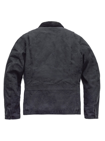 8625 Cotton Canvas Deck Jacket - Black
