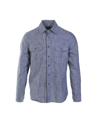 SH2304 Work Shirt - Ticking Stripe