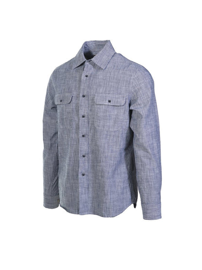 SH2304 Work Shirt - Ticking Stripe