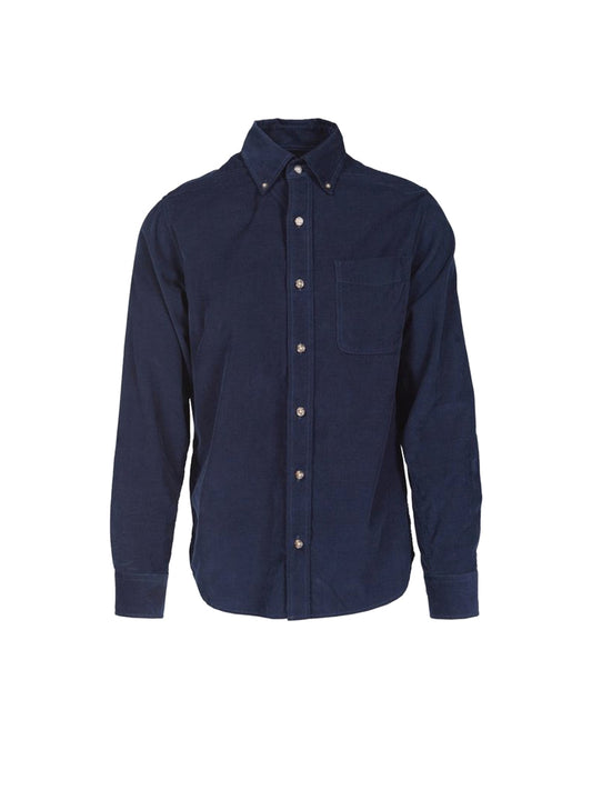 SH2415 Pinwale Corduroy Shirt - Navy