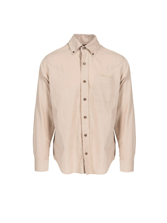 SH2415 Pinwale Corduroy Shirt - Stone