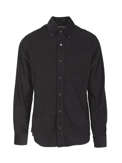 SH2415 Pinwale Corduroy Shirt - Black