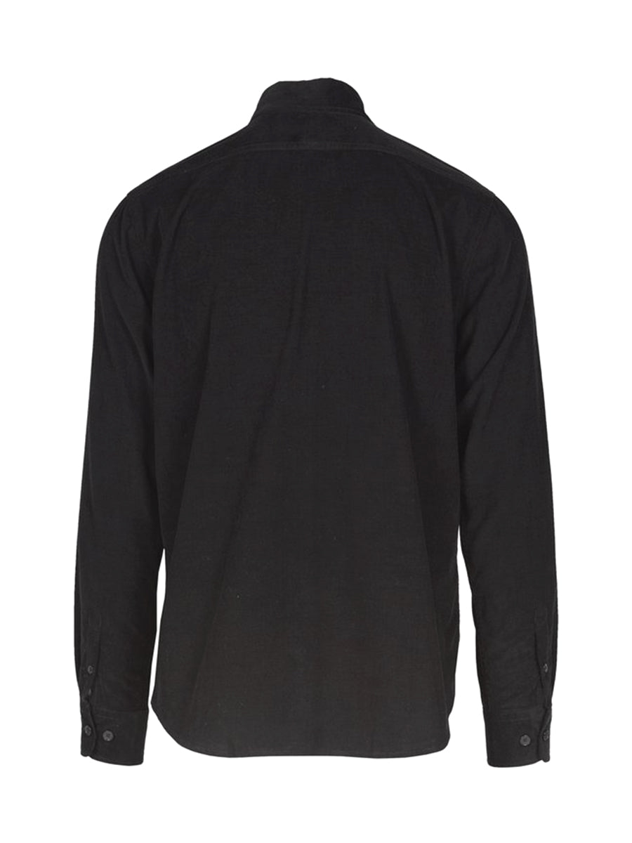 SH2415 Pinwale Corduroy Shirt - Black